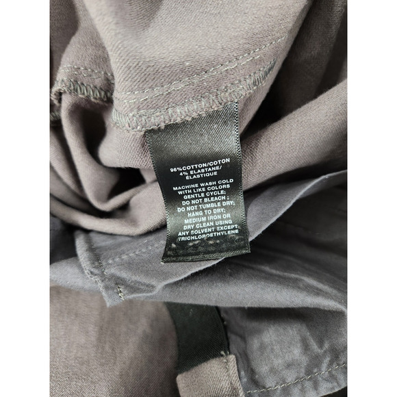 Lafayette 148 Women's Brown/Black Cotton Elastic Stretchy Skinny Pants, Size Sm - Picture 9 of 9